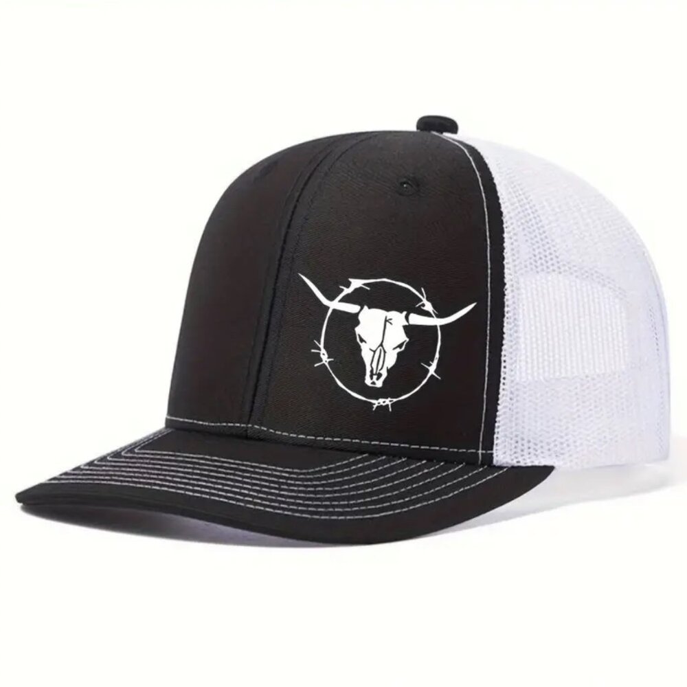 LONGHORN BULL SKULL BASEBALL CAP